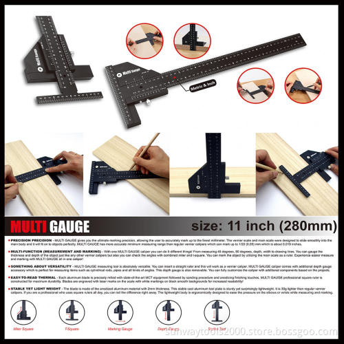 Woodraphic Dual Function Scriber Gauge